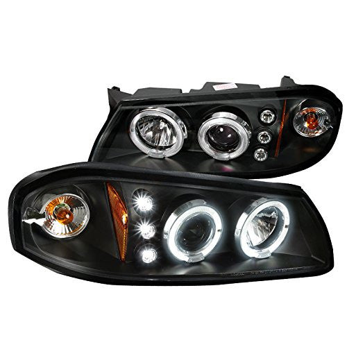 Spec-D 00-05 Chevy Impala Halo Projector Headlights Black