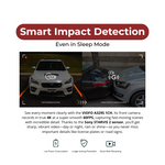 VIOFO A329T 4K+2K 2-Channel 60FPS Wi-Fi 6 Dash Cam