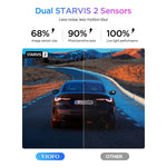 VIOFO A329S 2CH 4K UHD 60FPS Front + 2K Rear Sony STARVIS 2 Dash Cam