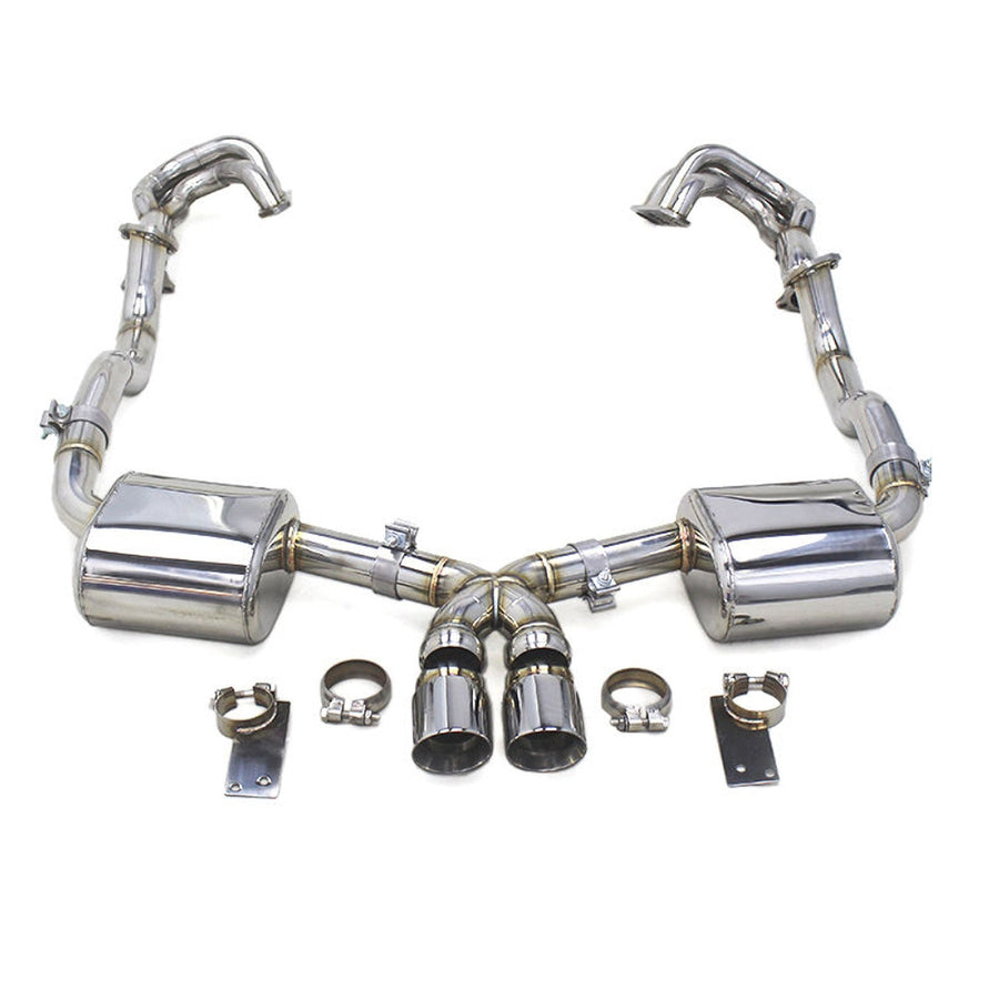 Stainless Valved Catback Exhaust for Porsche Boxster Cayman 981