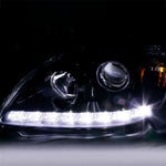 Spec-D 02-05 Mercedes ML W163 Projector Headlights Black/Smoked