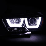 Spec-D 11-14 Charger U-Shape LED Headlights Black/Smoked
