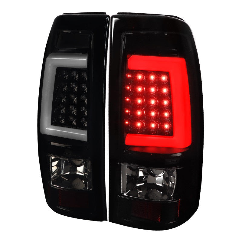 Spec-D 99-02 Silverado 99-06 GMC Sierra Tail Lights G2 Black/Smoked