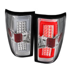 Spec-D 14-19 Chevrolet Silverado LED Tail Lights Chrome