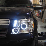 Spec-D 07-13 Chevy Avalanche LED Projector Headlgiths Chrome