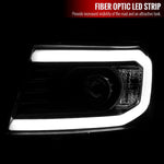 Spec-D 07-13 Chevy Avalanche Projector Headlights Black/Clear