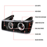Spec-D 04-12 Chevy Colorado Dual Halo Headlights Black