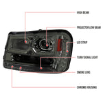 Spec-D 02-09 Chevy Trailblazer Projector Headlights Smoked