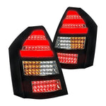 Spec-D 05-07 Chrysler 300C Tail Lights LED Glossy Black/Smoked