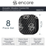 Beat-Sonic DMS-F31 Acoustic Vibration Control Kit - Universal Sound Deadening