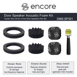 Beat-Sonic DMS-SP301 Door Speaker Acoustic Foam Kit - Universal 6.3 in.