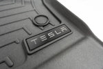 Tesla Logo Emblem for WeatherTech Floor Mats - Model S, X, 3, and Y