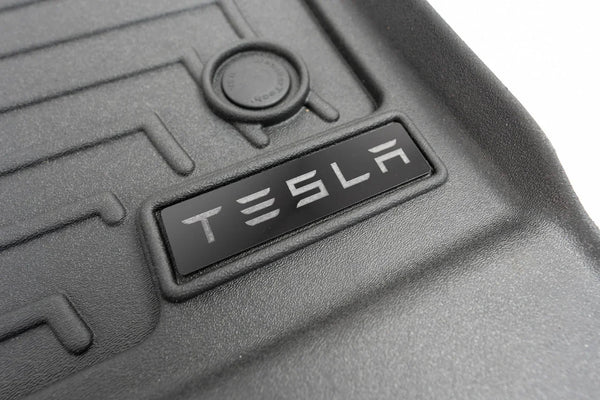 Tesla Logo Emblem for WeatherTech Floor Mats - Model S, X, 3, and Y