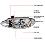 Spec-D 98-04 Dodge Intrepid R8 Projector Headlights Chrome