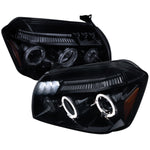 Spec-D 05-07 Dodge Magnum Projector Headlights Black/Smoked