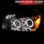 Spec-D 05-07 Dodge Magnum Dual Halo Projector Headlights Chrome/Clear