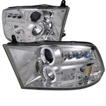 Spec-D 09-21 Ram 1500 2500 3500 Headlights Projector Chrome