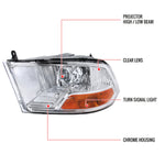 Spec-D 09-18 Dodge Ram 1500 2500 Projector Headlights Chrome