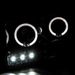 Spec-D 06-08 Dodge Ram Projector Headlights Black Smoked