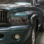 Spec-D 94-01 Dodge Ram Projector Headlights Chrome Smoked