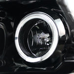 Spec-D 06-08 Dodge Ram 1500 Halo Projector Headlights Black
