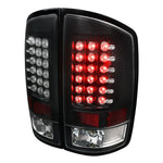 Spec-D 07-09 Dodge Ram 1500 2500 3500 Tail Lights LED Black/Clear