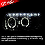 Spec-D 05-07 Ford Escape Projector Headlights Chrome/Smoked