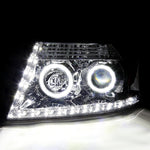 Spec-D 04-08 Ford F-150 / 06-08 Lincoln Mark Headlight R8 Strip Chrome