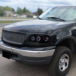 Spec-D 97-04 Ford Expedition F150 Headlights Black/Smoked