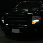 Spec-D 09-14 Ford F150 Projector Headlights Chrome