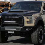 Spec-D 15-17 Ford F150 Projector Headlights LED Bar Smoked