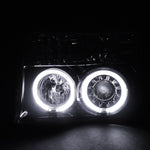 Spec-D 92-96 Ford F150 F250 Bronco Headlights Black/Smoked