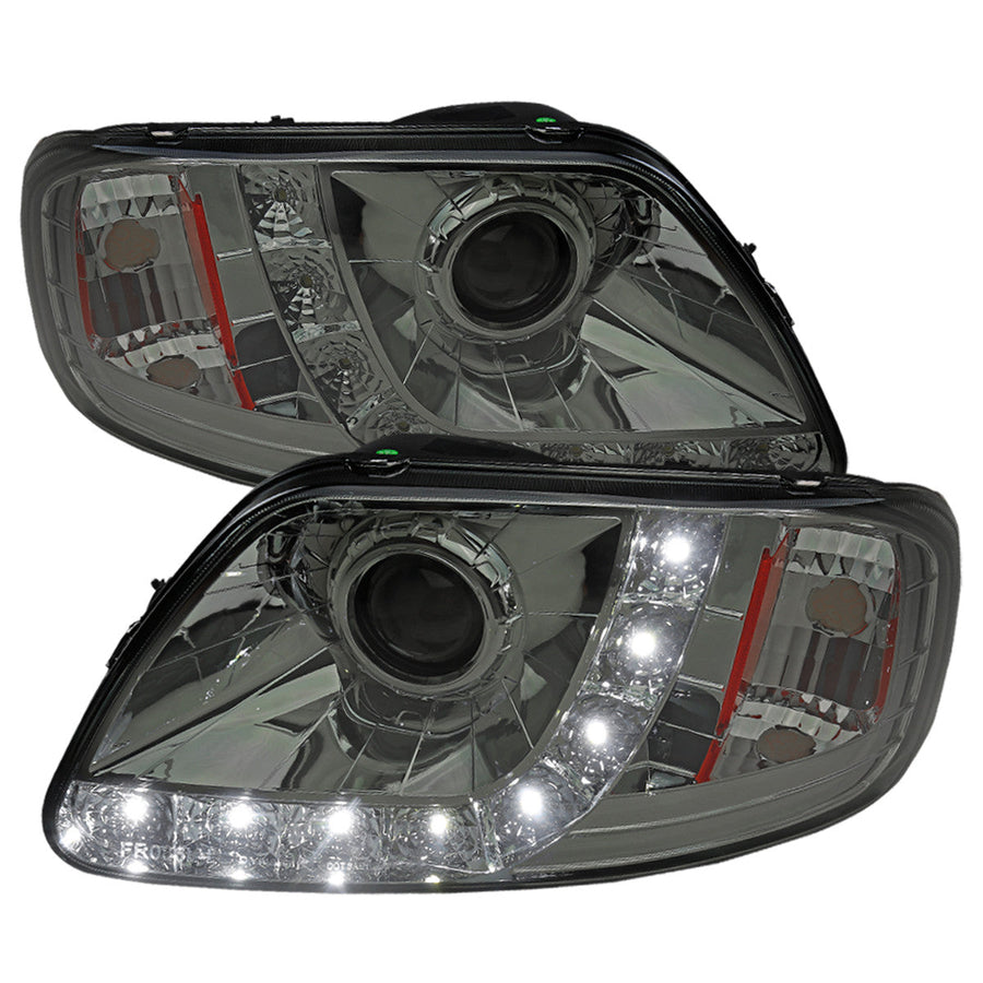 Spec-D 97-04 Ford Expedition F150 Projector Headlights Smoked