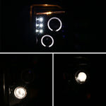 Spec-D 08-10 Ford F250 F350 F450 Projector Headlights Black