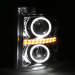 Spec-D 11-16 Ford F250 F350 F450 Projector Headlights Chrome