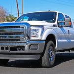 Spec-D 11-16 Ford F250 F350 F450 Pro SEQ Headlights Chrome