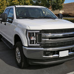 Spec-D 17-19 F250 F350 F450 F550 Headlights SEQ LED Black/Clear