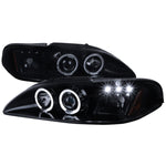 Spec-D 94-98 Ford Mustang Projector Headlights Black/Smoked