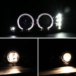 Spec-D 99-04 Ford Mustang Dual Halo LED Projector Headlights