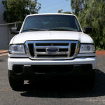 Spec-D 01-11 Ford Ranger Headlights LED Strip Projector Chrome