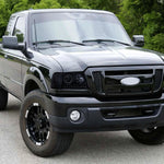 Spec-D 01-11 Ford Ranger Projector Headlights Black Smoked