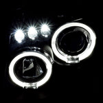 Spec-D 05-08 Frontier 05-07 Pathfinder LED Headlights Black