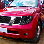 Spec-D 05-07 Frontier Pathfinder Projector Headlights Black