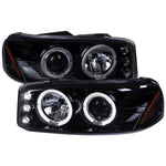 Spec-D 00-06 GMC Yukon Denali Headlights Halo Projector Smoked