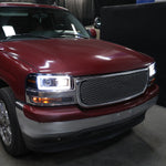 Spec-D 01-06 GMC Yukon Denali Projector Headlights Black Clear