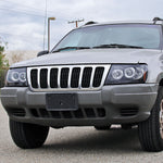 Spec-D 99-04 Jeep Grand Cherokee Dual Halo Headlights Black