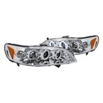 Spec-D 98-02 Honda Accord Halo Projector Headlights Chrome