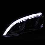 Spec-D 07-11 Honda CR-V LED Bar Projector Headlights Chrome
