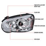 Spec-D 04-05 Impreza Outback Wrx Projector Headlights Chrome