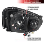 Spec-D 04-05 Impreza Outback Wrx Projector Headlights Chrome